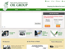 Tablet Screenshot of njcaoilgroup.com